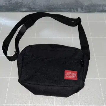 Manhattan Portage 블랙 숄더백