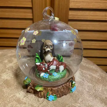 새상품 디즈니 여우와 사냥개 오너먼트