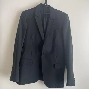 ALEXANDER McQUEEN 블랙 테일러드 자켓