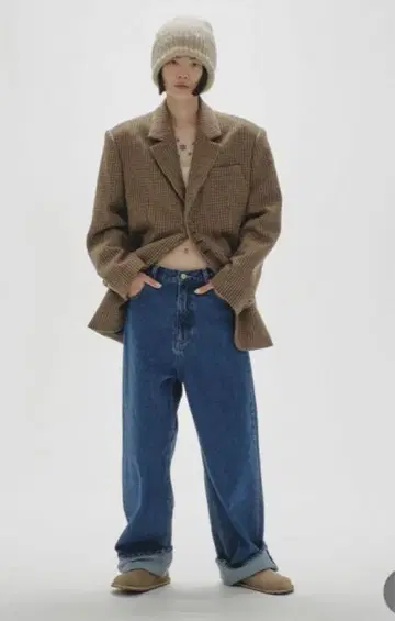미사용 새상품 todayful Cary's Denim 블루 24