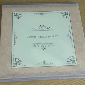 AFTER SECRET DAYS CD 우타프리