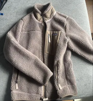 patagonia 플리스 자켓 여성용 핑크 베이지