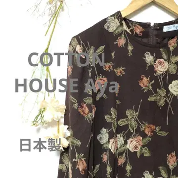 COTTON HOUSE Aya 코튼하우스 아야 꽃무늬 원피스 일본제