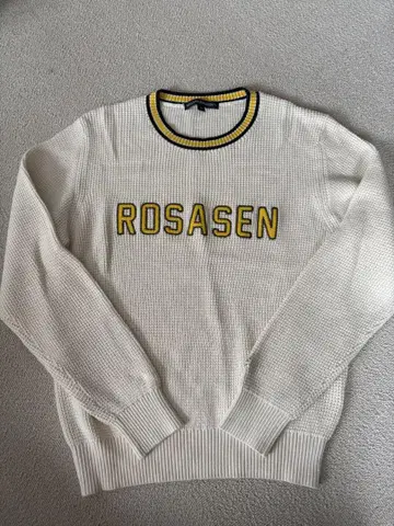 rosasen 여성용 스웨터 40 화이트