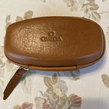 OMEGA 가죽 케이스 브라운