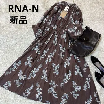 새상품*RNA-Natural Work M 사이즈 긴팔 롱 셔츠 원피스