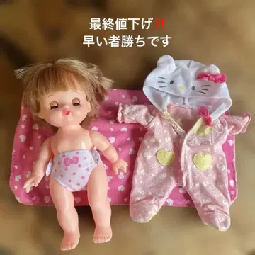 멜짱 헬로키티 디자인 인형