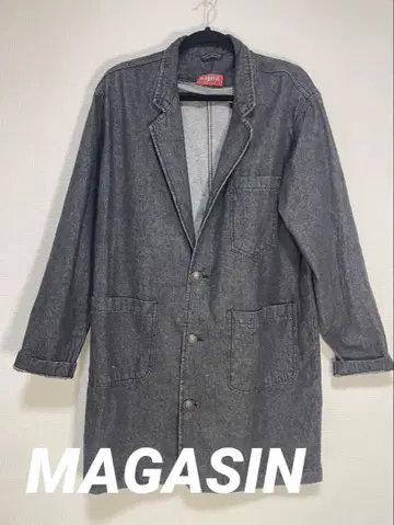 [ 구제 의류 ] MAGASIN 데님 롱 자켓