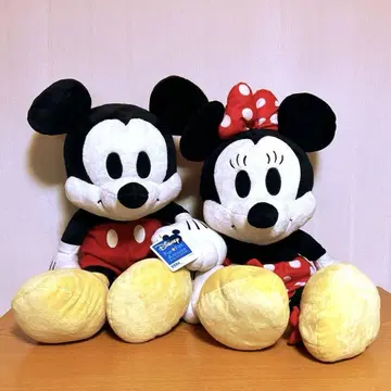디즈니 미키 미니 봉제 인형 세트 (신장 약 50cm)