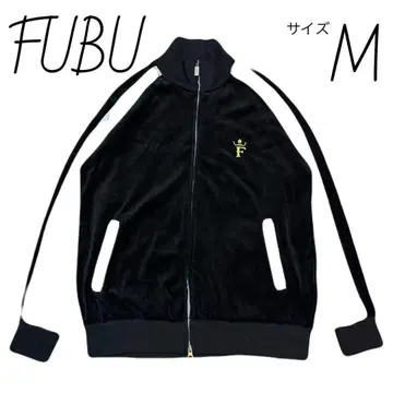 후부 FUBU 벨로아 절개 트랙 자켓 사이즈 M 집업
