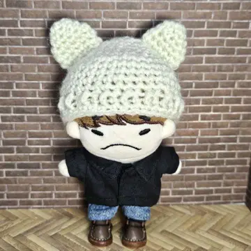 이프니짱 10cm용 고양이 귀 니트 모자