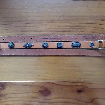 [ FRANK DANIEL ] 장식 가죽 벨트