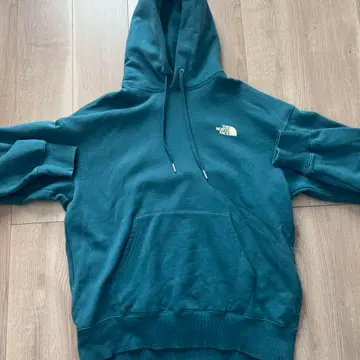 더 노스페이스 다크 그린 후드티