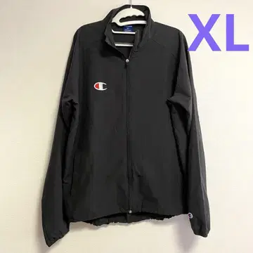 챔피온 블루종 자켓 아우터 윈드브레이커 XL 사이즈 블랙