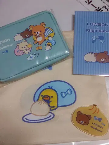 리락쿠마 복권 3개 세트
