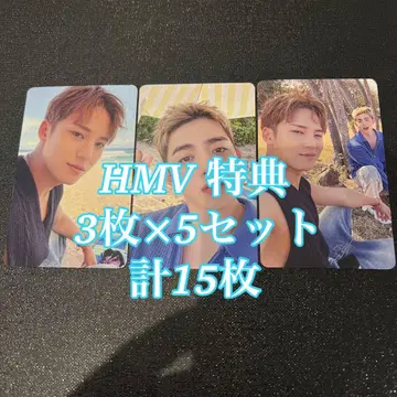 CxM HYPE VIBES 특전 HMV 컴프 15장 트레이딩 카드 세부치