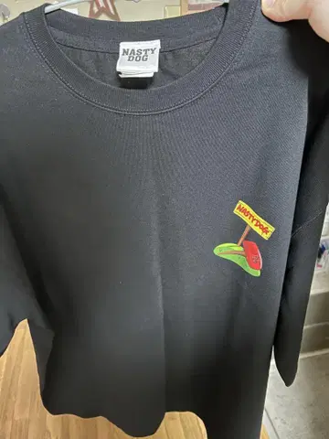 NASTYDOG MY 가드맨 콜라보 T셔츠 블랙 컬러 XL