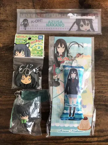 케이온 나카노 아즈사 아즈냥 4점 세트