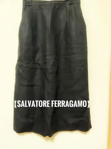 [ SALVATORE FERRAGAMO ] 블랙 타이트 스커트