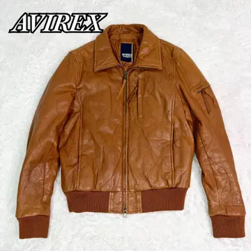 AVIREX VARSITY 양가죽 M 사이즈 아비렉스 가죽 자켓