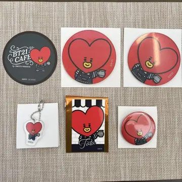 BT21 CAFE Tata 코스터 세트