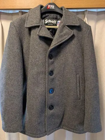Schott 피코트 (그레이)