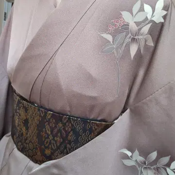 순수 실크 난텐 무늬 츠케사게 (579)