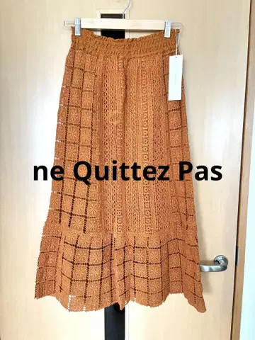 누키테파 ne Quittez Pas 레이스 롱 스커트