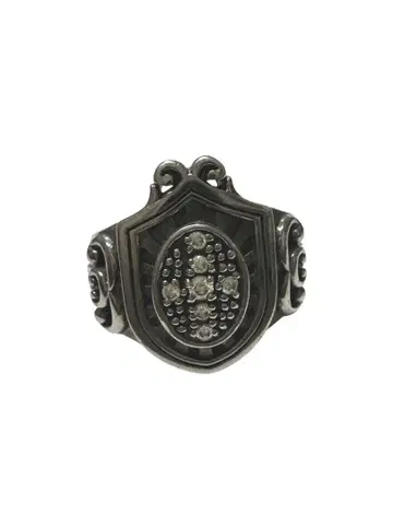 BLACK LABEL 쉴드형 반지 925