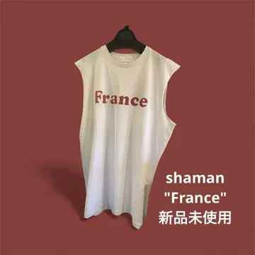 shaman import 'France' 상의 미사용 새상품 unisex