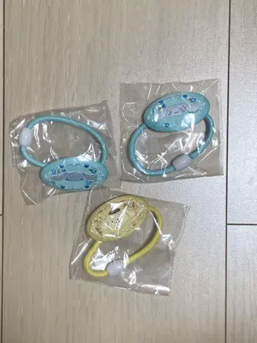 산리오 머리끈 액세서리 3개 세트