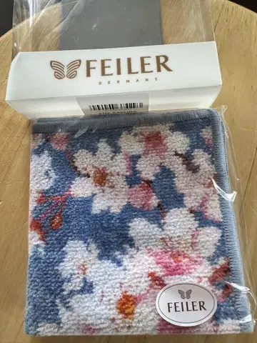 FEILER ANA 콜라보 벚꽃 손수건 약 25cm x 25cm