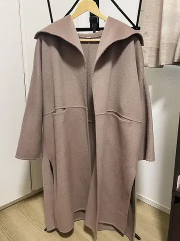 미라 오웬 모카 컬러 코트