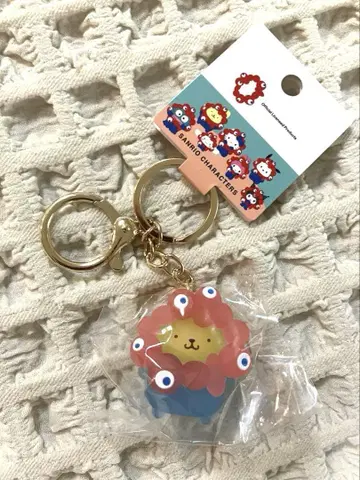 미야쿠미야쿠 변신 입체 키링 폼폼푸딩 클리어