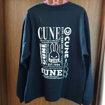 CUNE L/S Tee (C) 롱T 블랙