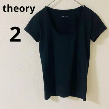 theory 반팔 T셔츠 라운드넥 일본제 무지 심플 신축성