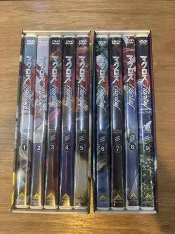 마크로스 프론티어 DVD 전 9권 세트