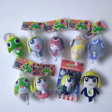 [ 당시물 ] 개구리 중사 케로로 키링 묶음 판매 9점