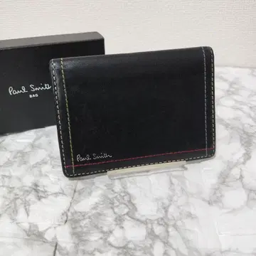 [인기] Paul Smith 블랙 명함지갑 패스 케이스