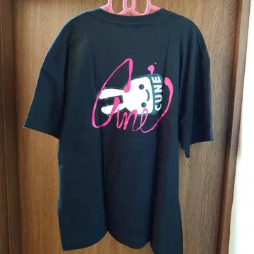S/S Tee 사인 셔츠 블랙