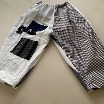 핸드메이드 골동품 시장 벌룬 팬츠 감물 톡톡 구몬페