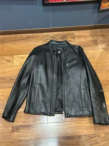 가죽 자켓 싱글 라이더 천연 가죽 (양)