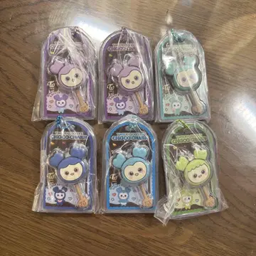 캐릭터 키링 6개 세트