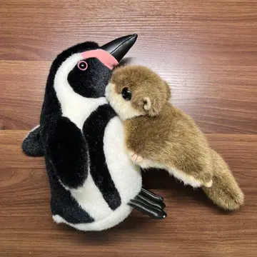 펭귄 & 모몽가 봉제 인형