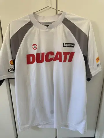 Ducati V4 셔츠 화이트