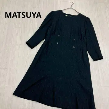 MATSUYA 마츠야 레트로 자카드 원피스 빈티지