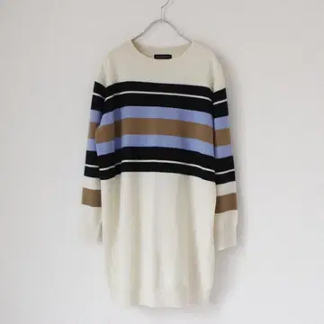DAMA collection 24AW 캐시미어 혼방 니트 튜닉 M 울