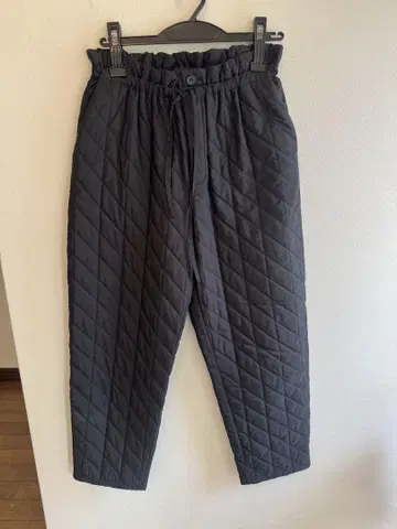 machatt 마차트 퀼팅 팬츠 블랙