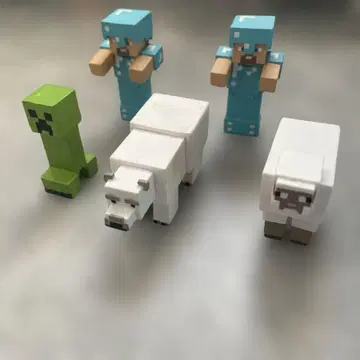 Minecraft 액션 피규어 5체 세트