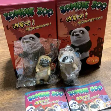 ZOMBIE ZOO 좀비즈 퍼그 너구리 미개봉 새상품